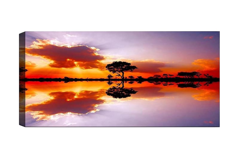 Canvastavla YTY Nautical & Beach Flerfärgad - 120x50 cm - Inredning - Tavlor & posters - Canvastavla