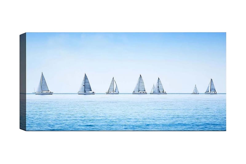 Canvastavla YTY Nautical & Beach Flerfärgad - 120x50 cm - Inredning - Tavlor & posters - Canvastavla