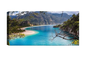 Canvastavla YTY Nautical & Beach Flerfärgad - 120x50 cm - Inredning - Tavlor & posters - Canvastavla