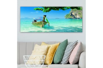 Canvastavla YTY Nautical & Beach Flerfärgad - 120x50 cm - Inredning - Tavlor & posters - Canvastavla