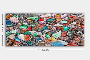 Canvastavla YTY Nautical & Beach Flerfärgad - 120x50 cm - Inredning - Tavlor & posters - Canvastavla