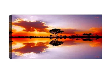 Canvastavla YTY Nautical & Beach Flerfärgad - 120x50 cm - Inredning - Tavlor & posters - Canvastavla