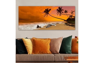 Canvastavla YTY Nautical & Beach Flerfärgad - 120x50 cm - Inredning - Tavlor & posters - Canvastavla