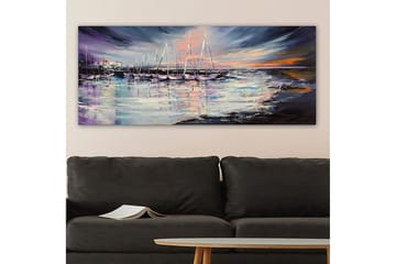 Canvastavla YTY Nautical & Beach Flerfärgad - 120x50 cm - Inredning - Tavlor & posters - Canvastavla