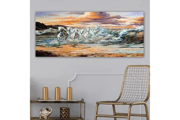 Canvastavla YTY Nautical & Beach Flerfärgad - 120x50 cm - Inredning - Tavlor & posters - Canvastavla