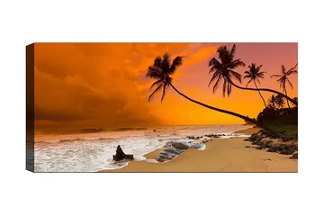 Canvastavla YTY Nautical & Beach Flerfärgad - 120x50 cm - Inredning - Tavlor & posters - Canvastavla