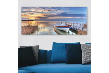 Canvastavla YTY Nautical & Beach Flerfärgad - 120x50 cm - Inredning - Tavlor & posters - Canvastavla
