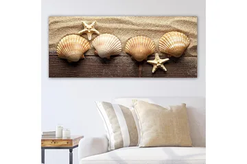 Canvastavla YTY Nautical & Beach Flerfärgad - 120x50 cm - Inredning - Tavlor & posters - Canvastavla