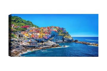 Canvastavla YTY Nautical & Beach Flerfärgad - 120x50 cm - Inredning - Tavlor & posters - Canvastavla