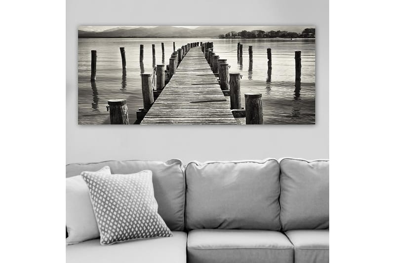 Canvastavla YTY Nautical & Beach Flerfärgad - 120x50 cm - Inredning - Tavlor & posters - Canvastavla