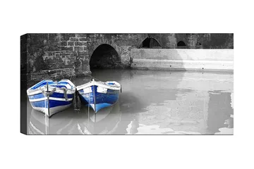 Canvastavla YTY Nautical & Beach Flerfärgad - 120x50 cm - Inredning - Tavlor & posters - Canvastavla