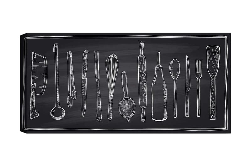 Canvastavla YTY Object Flerfärgad - 120x50 cm - Inredning - Tavlor & posters - Canvastavla