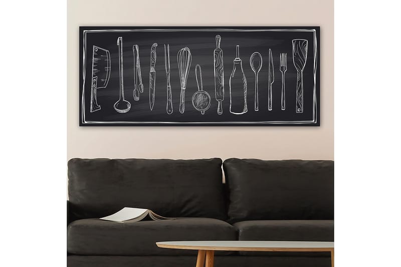 Canvastavla YTY Object Flerfärgad - 120x50 cm - Inredning - Tavlor & posters - Canvastavla