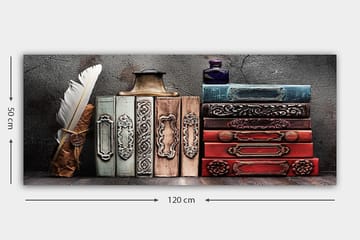 Canvastavla YTY Object Flerfärgad - 120x50 cm - Inredning - Tavlor & posters - Canvastavla