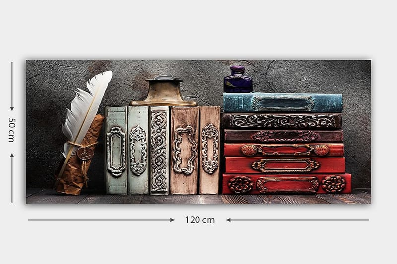 Canvastavla YTY Object Flerfärgad - 120x50 cm - Inredning - Tavlor & posters - Canvastavla