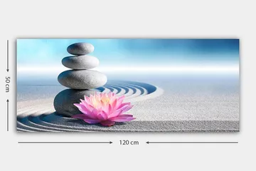 Canvastavla YTY Object Flerfärgad - 120x50 cm - Inredning - Tavlor & posters - Canvastavla