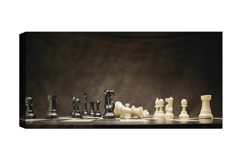 Canvastavla YTY Object Flerfärgad, 120x50 cm