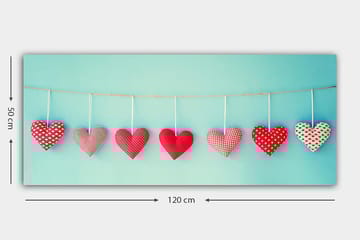 Canvastavla YTY Object Flerfärgad - 120x50 cm - Inredning - Tavlor & posters - Canvastavla