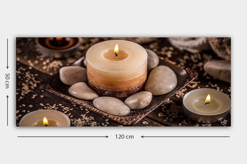 Canvastavla YTY Object Flerfärgad - 120x50 cm - Inredning - Tavlor & posters - Canvastavla