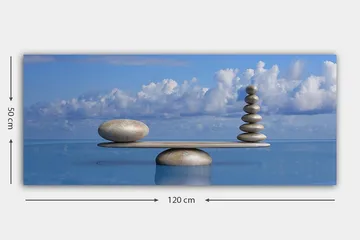 Canvastavla YTY Object Flerfärgad - 120x50 cm - Inredning - Tavlor & posters - Canvastavla