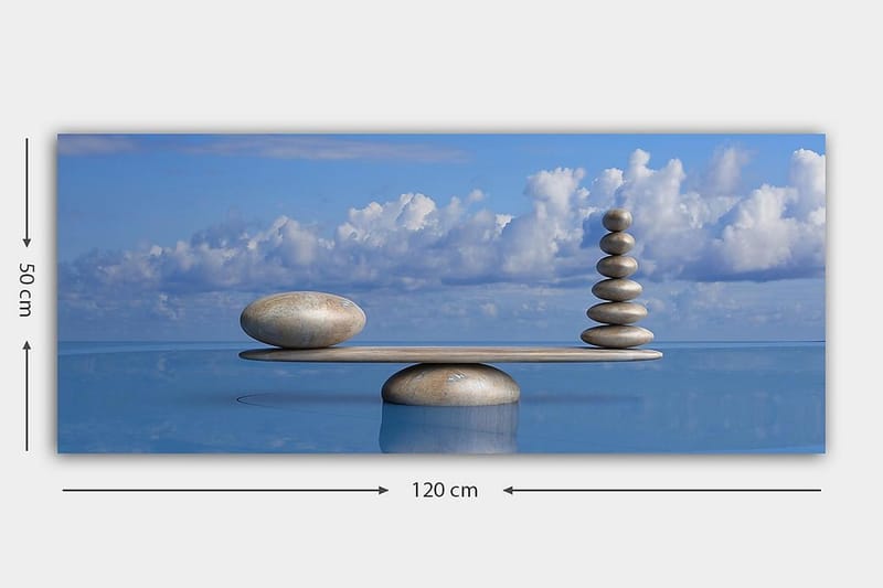 Canvastavla YTY Object Flerfärgad - 120x50 cm - Inredning - Tavlor & posters - Canvastavla