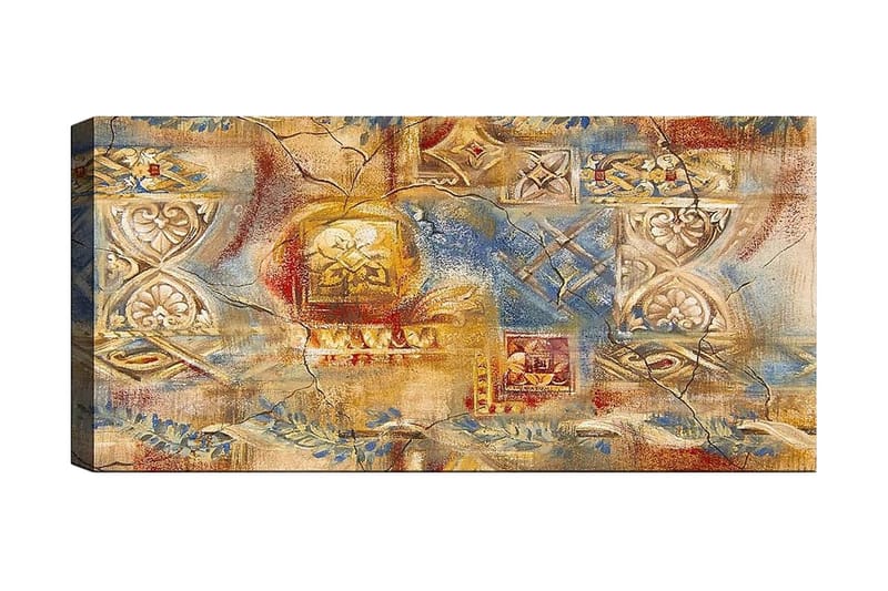 Canvastavla YTY Oriental Flerfärgad - 120x50 cm - Canvastavla