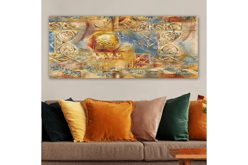 Canvastavla YTY Oriental Flerfärgad - 120x50 cm - Inredning - Tavlor & posters - Canvastavla