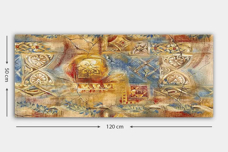 Canvastavla YTY Oriental Flerfärgad - 120x50 cm - Inredning - Tavlor & posters - Canvastavla
