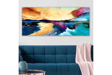 Canvastavla YTY Outer Space Flerfärgad - 120x50 cm - Inredning - Tavlor & posters - Canvastavla