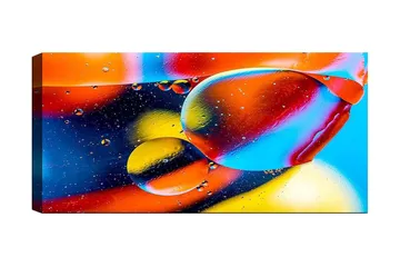 Canvastavla YTY Outer Space Flerfärgad - 120x50 cm - Inredning - Tavlor & posters - Canvastavla
