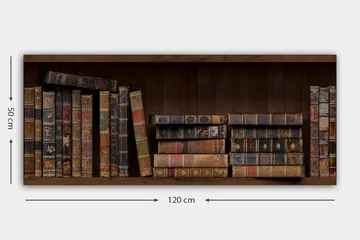 Canvastavla YTY Reading and Literature Flerfärgad - 120x50 cm - Inredning - Tavlor & posters - Canvastavla