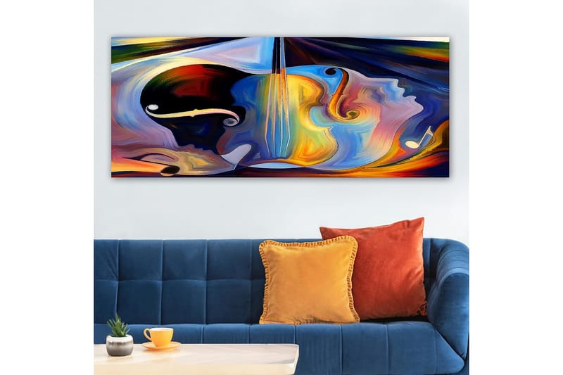 Canvastavla YTY Spiritual Flerfärgad - 120x50 cm - Inredning - Tavlor & posters - Canvastavla