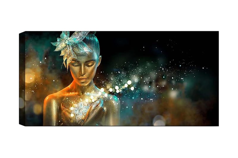 Canvastavla YTY Spiritual Flerfärgad - 120x50 cm - Inredning - Tavlor & posters - Canvastavla
