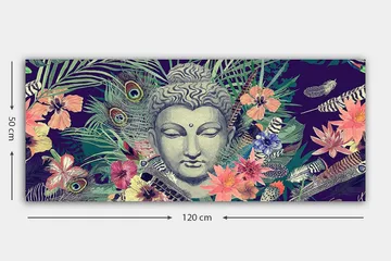 Canvastavla YTY Spiritual Flerfärgad - 120x50 cm - Inredning - Tavlor & posters - Canvastavla