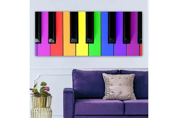 Canvastavla YTY Spiritual Flerfärgad - 120x50 cm - Inredning - Tavlor & posters - Canvastavla