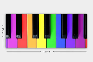 Canvastavla YTY Spiritual Flerfärgad - 120x50 cm - Inredning - Tavlor & posters - Canvastavla