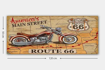 Canvastavla YTY Sports & Sports Teams Flerfärgad - 120x50 cm - Inredning - Tavlor & posters - Canvastavla