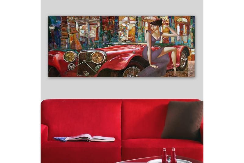 Canvastavla YTY Transportation Flerfärgad - 120x50 cm - Inredning - Tavlor & posters - Canvastavla
