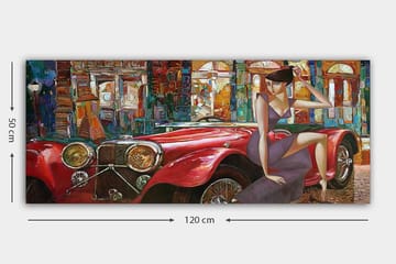 Canvastavla YTY Transportation Flerfärgad - 120x50 cm - Inredning - Tavlor & posters - Canvastavla