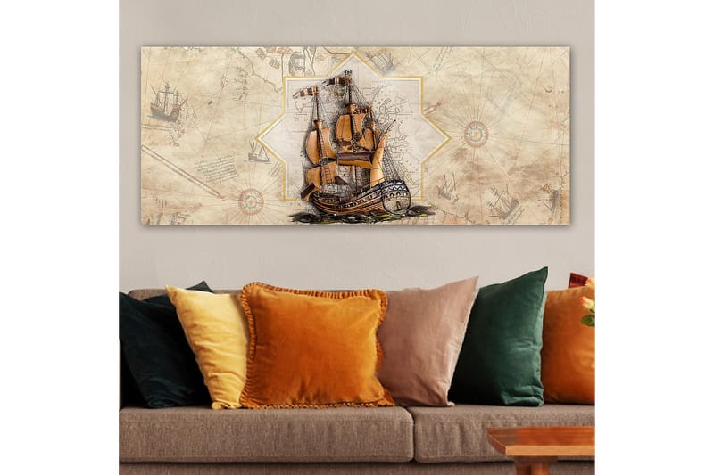 Canvastavla YTY Transportation Flerfärgad - 120x50 cm - Inredning - Tavlor & posters - Canvastavla