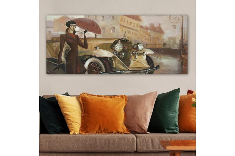Canvastavla YTY Transportation Flerfärgad - 120x50 cm - Inredning - Tavlor & posters - Canvastavla