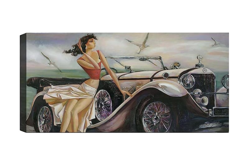 Canvastavla YTY Transportation Flerfärgad - 120x50 cm - Inredning - Tavlor & posters - Canvastavla