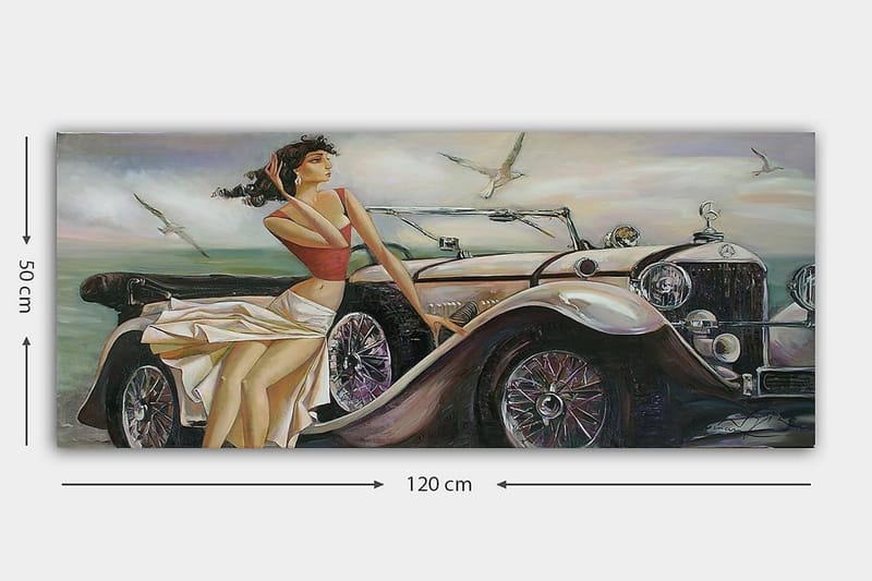 Canvastavla YTY Transportation Flerfärgad - 120x50 cm - Inredning - Tavlor & posters - Canvastavla