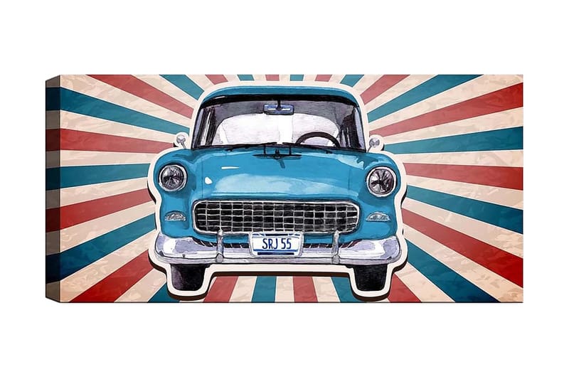 Canvastavla YTY Transportation Flerfärgad - 120x50 cm - Inredning - Tavlor & posters - Canvastavla