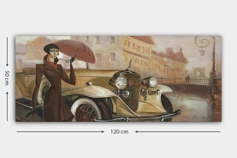 Canvastavla YTY Transportation Flerfärgad - 120x50 cm - Inredning - Tavlor & posters - Canvastavla