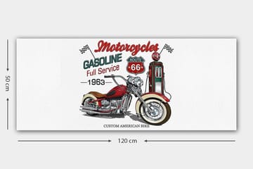 Canvastavla YTY Transportation Flerfärgad - 120x50 cm - Inredning - Tavlor & posters - Canvastavla