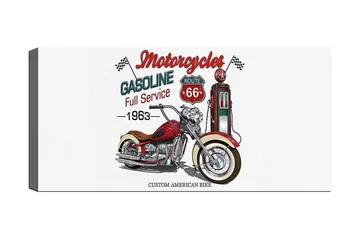 Canvastavla YTY Transportation Flerfärgad - 120x50 cm - Inredning - Tavlor & posters - Canvastavla