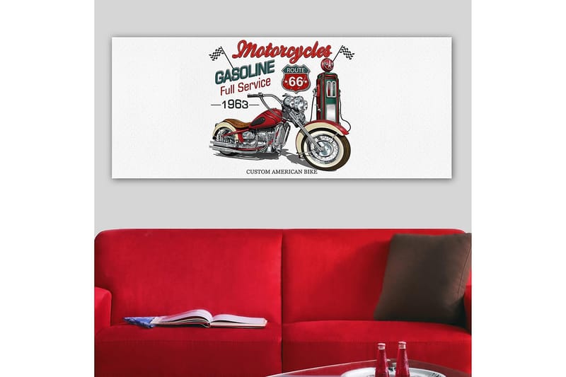 Canvastavla YTY Transportation Flerfärgad - 120x50 cm - Inredning - Tavlor & posters - Canvastavla