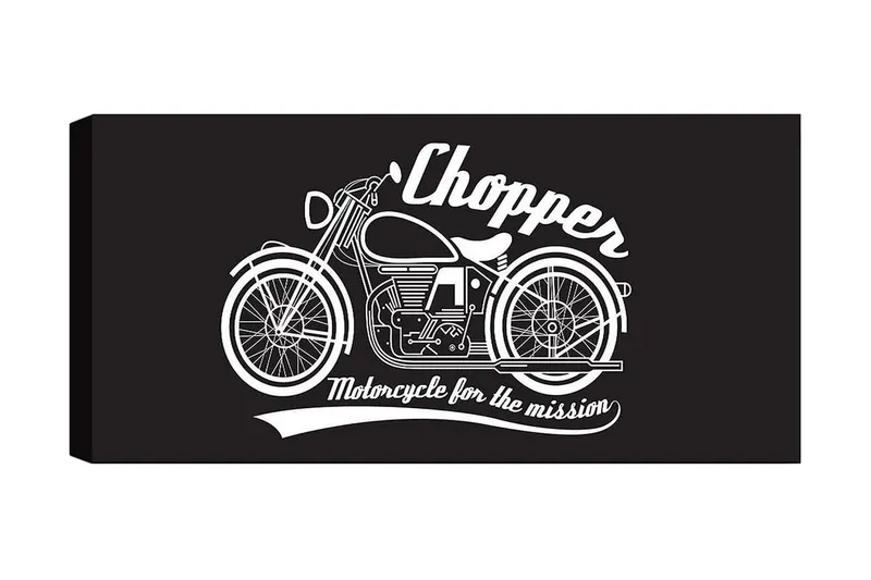 Canvastavla YTY Transportation Flerfärgad, 120x50 cm