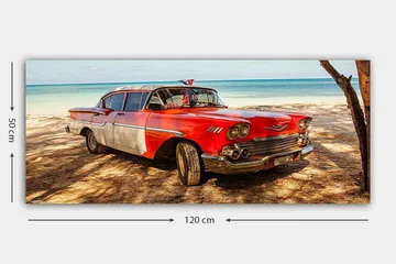 Canvastavla YTY Transportation Flerfärgad - 120x50 cm - Inredning - Tavlor & posters - Canvastavla